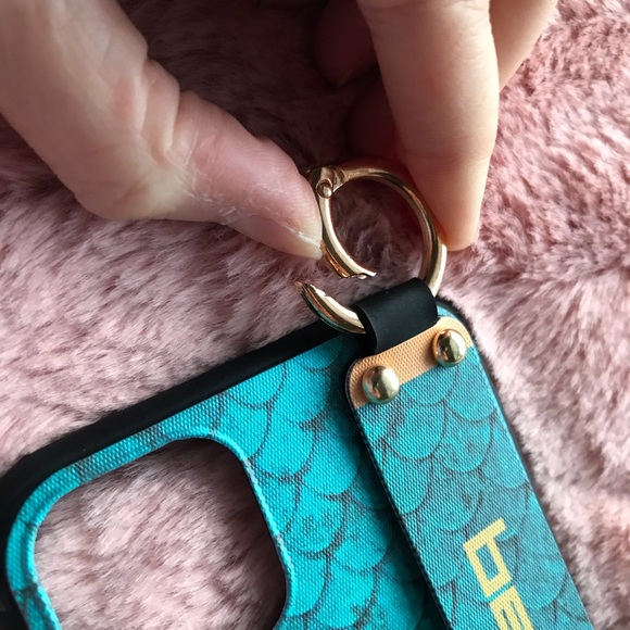 LAST ONE- For iPhone 11 PRO phone case kickstand strap keychain ring - Picture 12 of 14